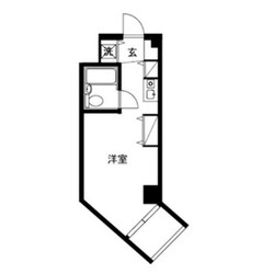 コスモハイム元住吉の物件間取画像